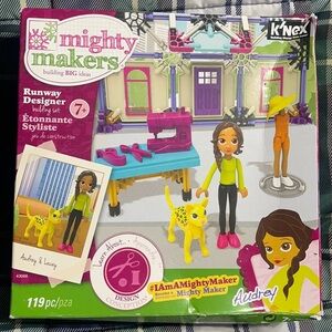 New K’Nex Mighty Makers Audrey